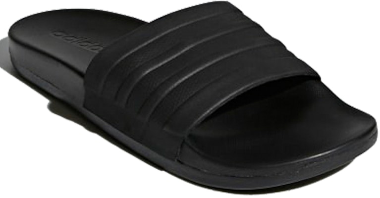 (Women) adidas Adilette Comfort Slides Black BB1095 Order (Women) adidas Adilette Comfort Slides Black BB1095