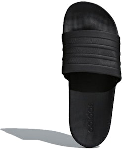 (W) adidas Adilette Comfort Slides Hitam BB1095 Shop (W) adidas Adilette Comfort Slides Hitam BB1095