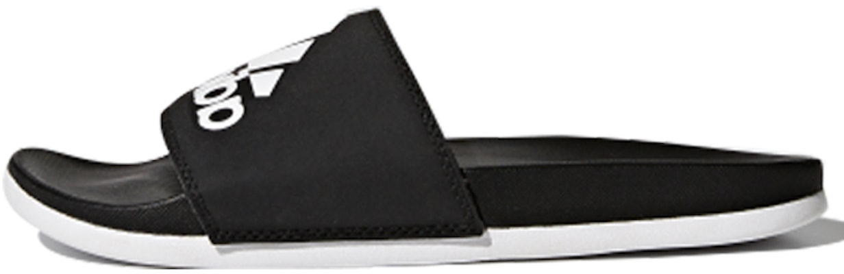 (Women) adidas Adilette Comfort Slides Black/White CG3427 Buy (Women) adidas Adilette Comfort Slides Black/White CG3427