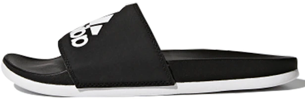 (Women) adidas Adilette Comfort Slides Black/White CG3427 (Women) adidas Adilette Comfort Slides Black/White CG3427