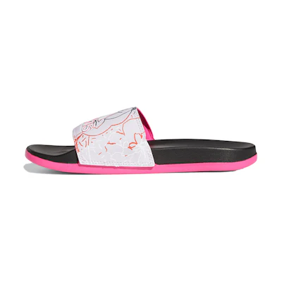 (W) adidas Adilette CMFT Slides Pink/White/Black