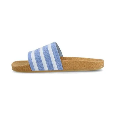(W) adidas Adilette Cork Light Blue