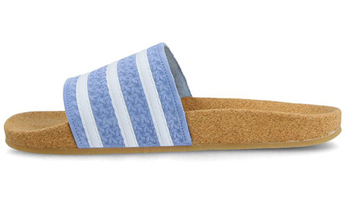 (W) adidas Adilette Cork Light Blue 圖 2