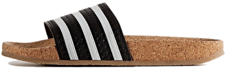 women-adidas-adilette-cork-slide-black-ba-7211