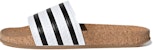 (W) adidas Adilette Cork Slide 'Putih' BA7210