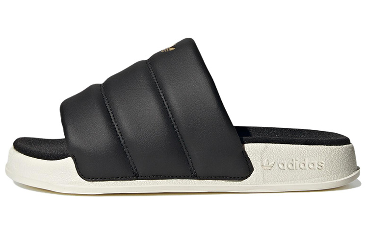 (Women) adidas Adilette Essential Slide 'Black Off White' FZ6162