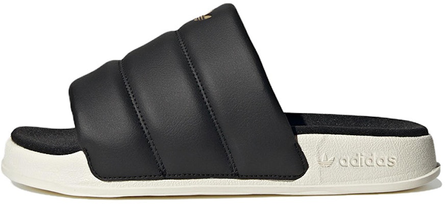 (Women) adidas Adilette Essential Slide 'Black Off White' FZ6162 Buy (Women) adidas Adilette Essential Slide 'Black Off White' FZ6162