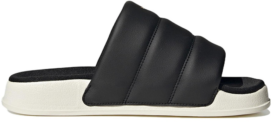(Women) adidas Adilette Essential Slide 'Black Off White' FZ6162 Order (Women) adidas Adilette Essential Slide 'Black Off White' FZ6162