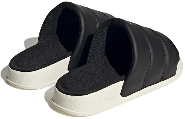(Women) adidas Adilette Essential Slide 'Black Off White' FZ6162 Shop (Women) adidas Adilette Essential Slide 'Black Off White' FZ6162