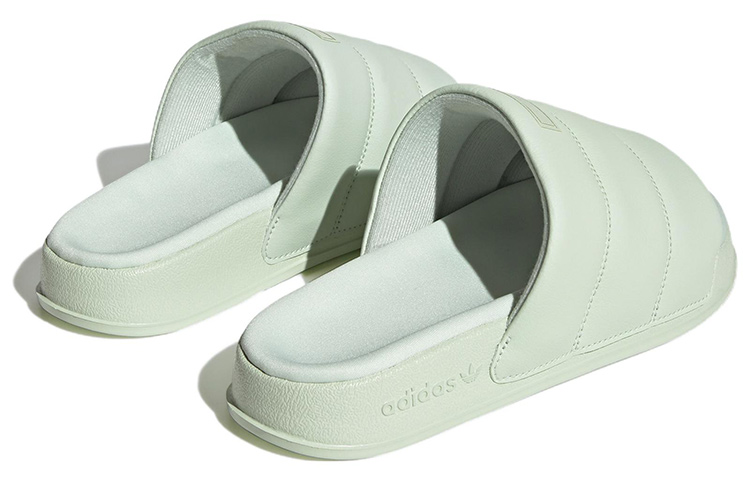 Shop (Women) adidas Adilette Essential Slide 'Linen Green' IG7150