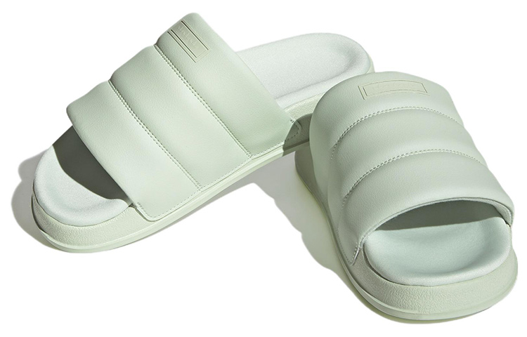 Purchase (Women) adidas Adilette Essential Slide 'Linen Green' IG7150