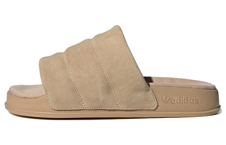 (Women) adidas Adilette Essential Slides 'tan' IE9650