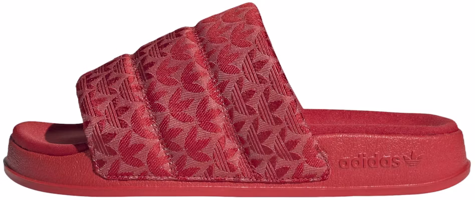 (W) adidas Adilette Essential Slides ''Trefoil Monogram - Rood'' HQ8776 Buy (W) adidas Adilette Essential Slides ''Trefoil Monogram - Rood'' HQ8776