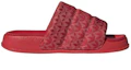 Order (W) adidas Adilette Essential Slides ''Trefoil Monogram - Rood'' HQ8776