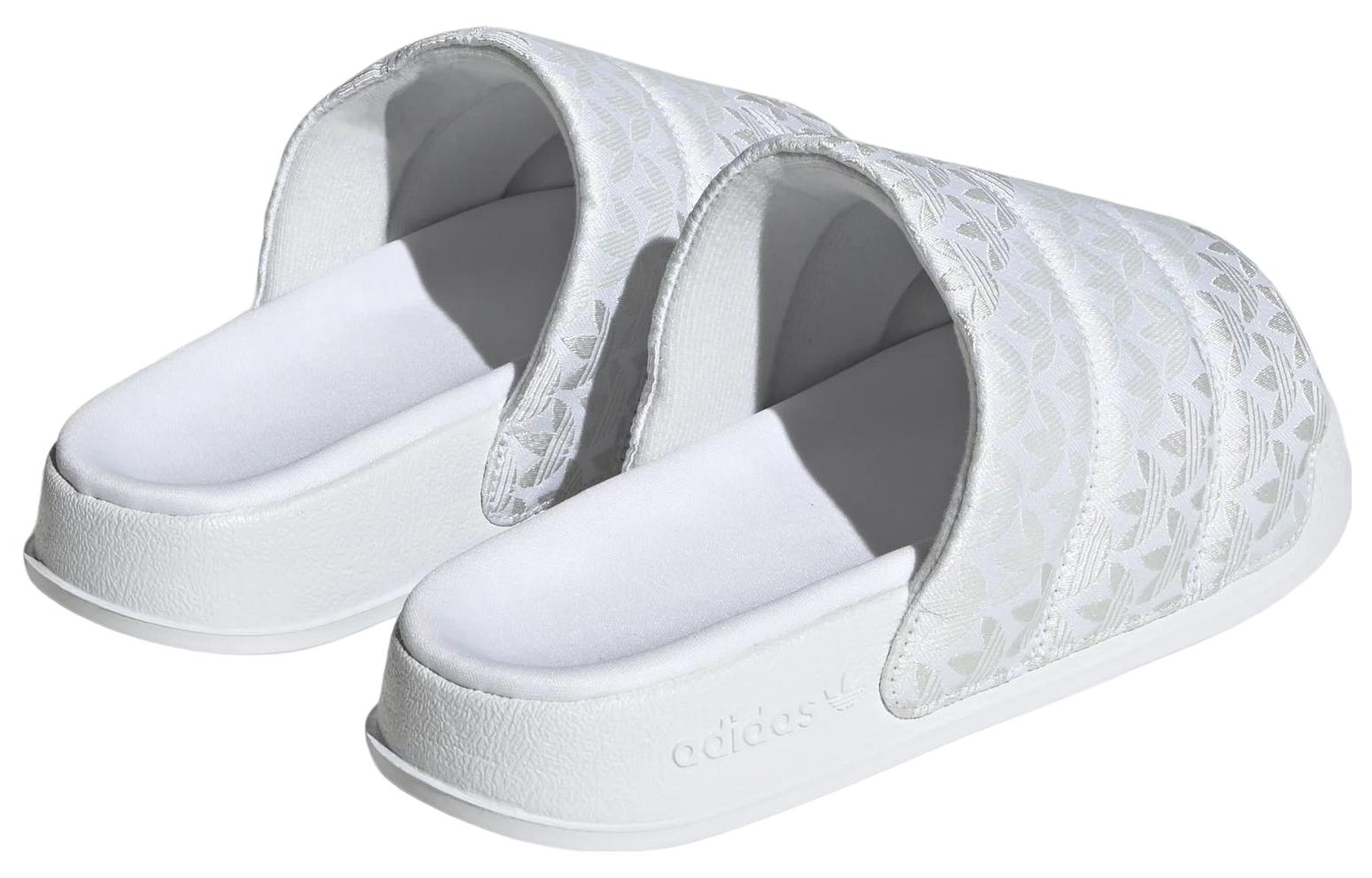Lookbook (W) adidas Adilette Essential Slides ''Monogramma Trefoil - Bianco'' HQ6070
