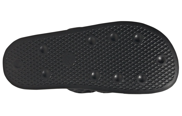 Purchase (W) 아디다스 아딜렛 에센셜 슬라이드 "트레포일 모노그램 - 블랙" IG7149