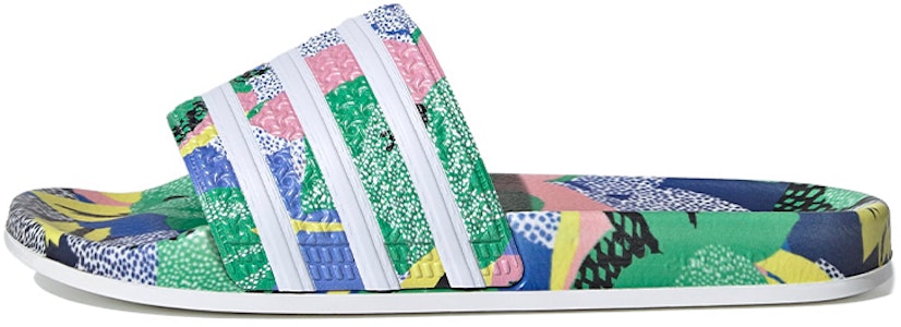 (W) アディレッタ フラワー スリッパ (赤/青/ピンク) FW2529 Buy (W) アディレッタ フラワー スリッパ (赤/青/ピンク) FW2529