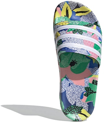 (W) adidas Adilette Sandal Bunga 'Merah Biru Pink' FW2529 Purchase (W) adidas Adilette Sandal Bunga 'Merah Biru Pink' FW2529
