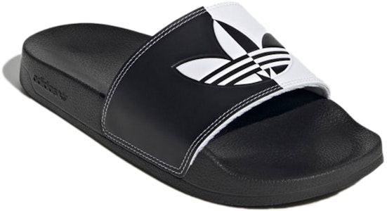 (W) adidas Adilette Lite Slide 'Hitam Putih' H00136 Lookbook (W) adidas Adilette Lite Slide 'Hitam Putih' H00136