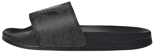 (W) 아디다스 아디렛 라이트 슬라이드 '스네이크스킨 - 블랙' HQ4455 Lookbook (W) 아디다스 아디렛 라이트 슬라이드 '스네이크스킨 - 블랙' HQ4455