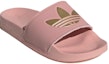 Lookbook (W) adidas Adilette Lite Slide 'Wonder Mauve Matte Gold' 슬리퍼 GZ6198
