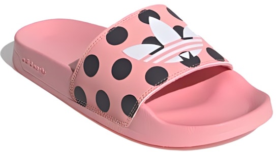 (Women) adidas Adilette Lite Slides 'Trefoil Logo - Polka Dot Pink' FU9149 Lookbook (Women) adidas Adilette Lite Slides 'Trefoil Logo - Polka Dot Pink' FU9149