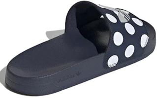Lookbook adidas originals Adilette Lite Slides 女款 深藍波點 拖鞋