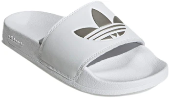 Lookbook (女性)adidas Adilette Lite 拖鞋 '白色啞光銀' GZ6197