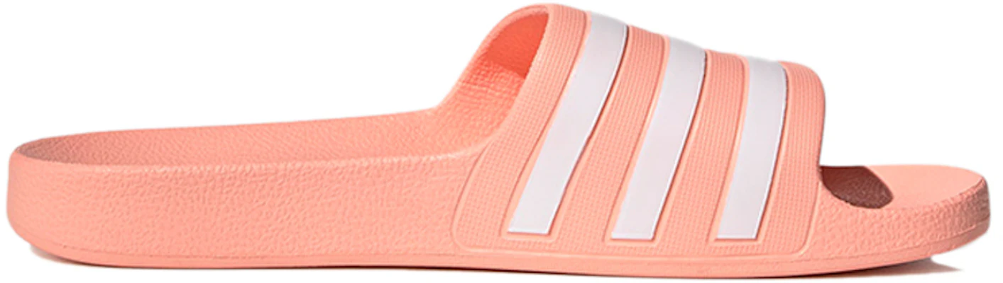 adidas Adilette Aqua 女款 粉橘色 拖鞋 Order adidas Adilette Aqua 女款 粉橘色 拖鞋