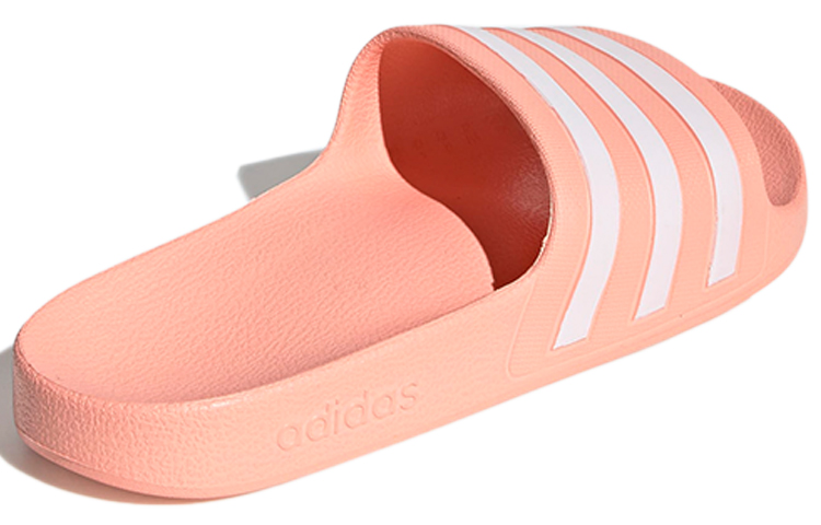 Shop (W) adidas Adilette Merah Jambu dan Putih Aqua EE7345