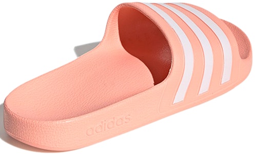 (W) adidas Adilette Merah Jambu dan Putih Aqua EE7345 Shop (W) adidas Adilette Merah Jambu dan Putih Aqua EE7345