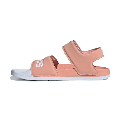 (W) adidas Adilette Pink White Sandals 'Pink Blue'
