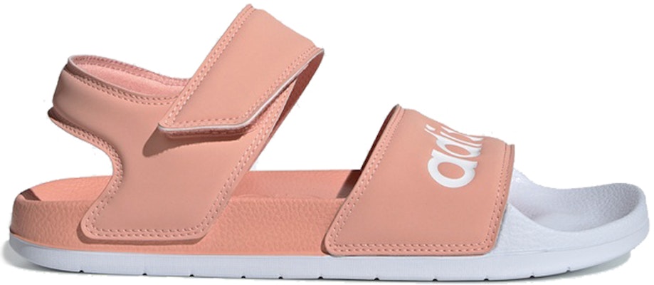(Women) adidas Adilette Pink White Sandals 'Pink Blue' EE4109 Order (Women) adidas Adilette Pink White Sandals 'Pink Blue' EE4109