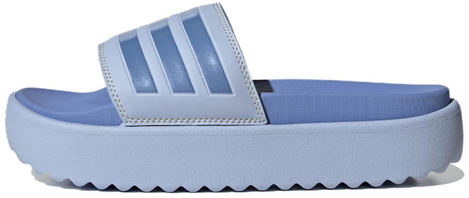 (Women) adidas Adilette Platform Slide 'Blue Dawn' HQ6181 Buy (Women) adidas Adilette Platform Slide 'Blue Dawn' HQ6181
