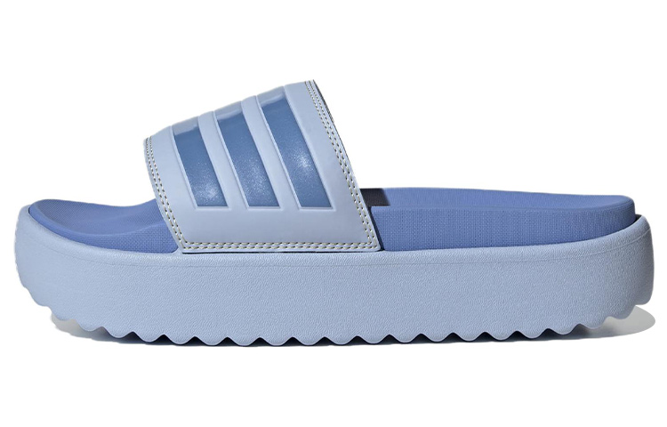 (Women) adidas Adilette Platform Slide 'Blue Dawn' HQ6181