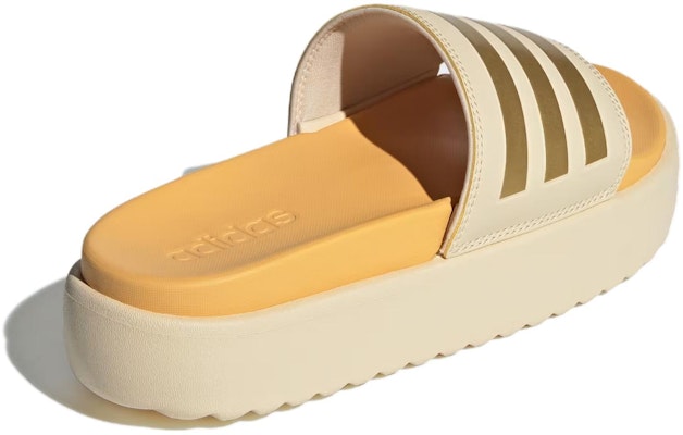 (Women) adidas Adilette Platform Slide 'Crystal Sand Gold Metallic' IF3422 Shop (Women) adidas Adilette Platform Slide 'Crystal Sand Gold Metallic' IF3422