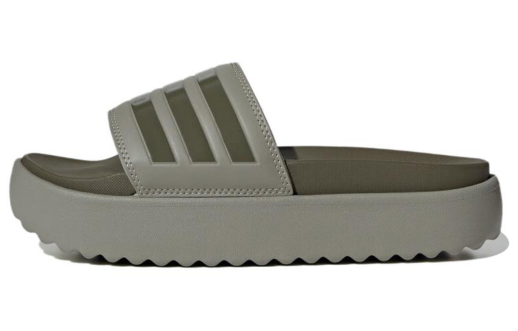 Buy (W) adidas Adilette Plataforma Sandalia 'Pebble Olive Strata' HQ6180