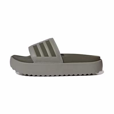 (W) adidas Adilette Platform Slide 'Pebble Olive Strata'