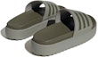 Lookbook (W) adidas Adilette Platform Slide 'Pebble Olive Strata' Lelaki/Wanita HQ6180