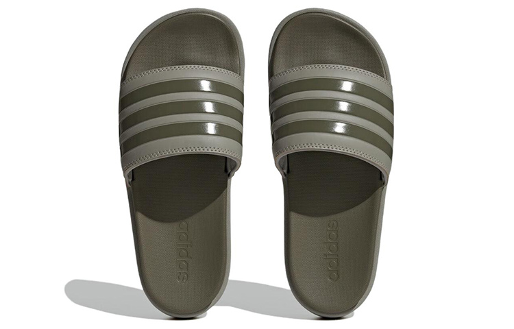 Shop (W) adidas Adilette Plataforma Sandalia 'Pebble Olive Strata' HQ6180