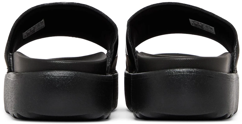 (W) adidas Adilette Platform Slide ''Nero Triplo'' HQ6179 Details for (W) adidas Adilette Platform Slide ''Nero Triplo'' HQ6179