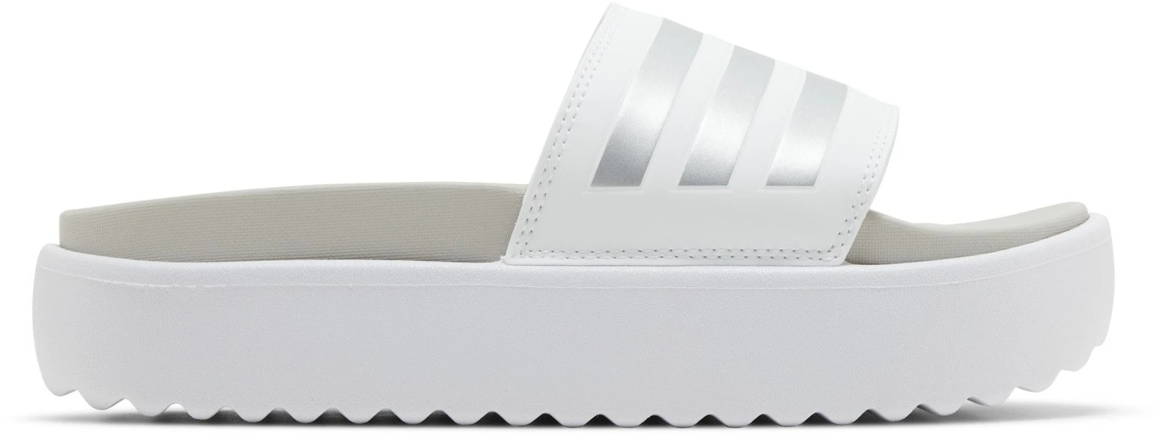 adidas-adilette-platform-slide-white-zero-metallic-women
