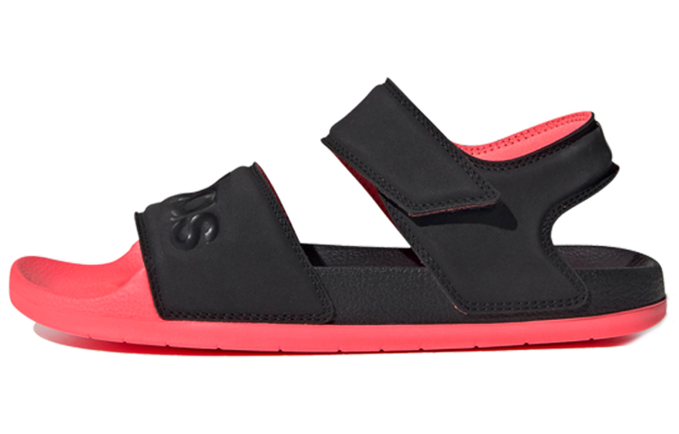 (Women) adidas Adilette Sandal 'Black Signal Pink' FW4300