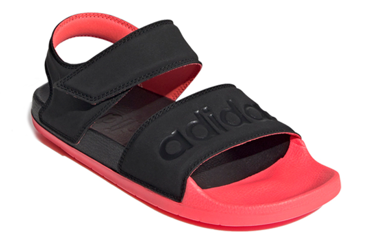 Lookbook (W) adidas Adilette Slippers ''Zwart Signal Roze'' FW4300