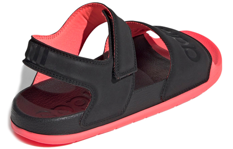 Shop (W) adidas Adilette Slippers ''Zwart Signal Roze'' FW4300