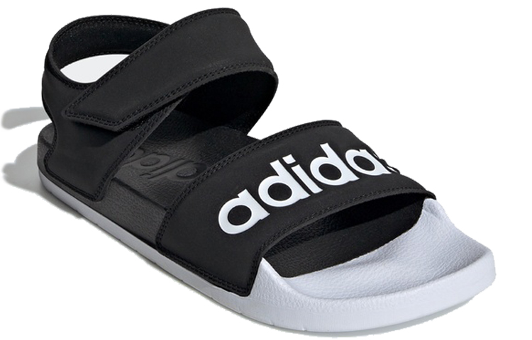 Lookbook (W) 아디다스 아딜렛 샌들 '코어 블랙' G28695