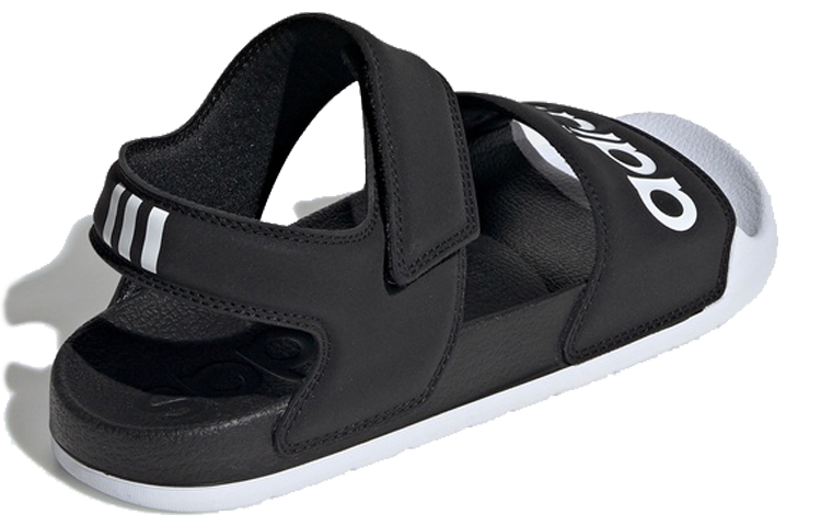 Shop (W) 아디다스 아딜렛 샌들 '코어 블랙' G28695