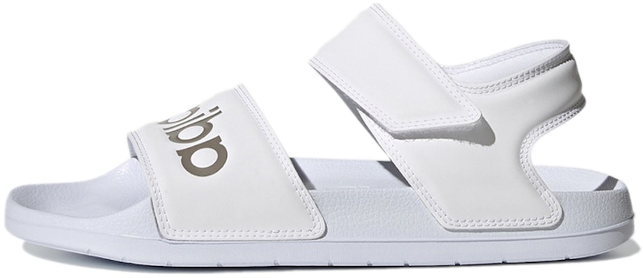 (Women) adidas Adilette Sandal 'White Champagne Metallic' H03266 Buy (Women) adidas Adilette Sandal 'White Champagne Metallic' H03266