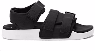 Order (W) adidas Adilette Sandalias Deportivas de Playa Blancas 'Negro Blanco' S75382