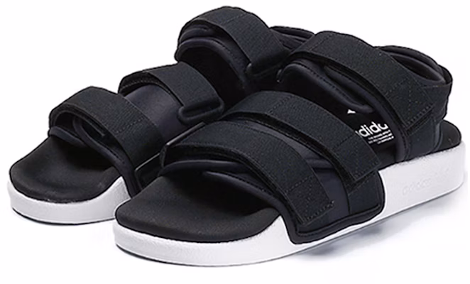 (W) 아디다스 아딜렛 샌달 블랙 화이트 (Adidas Adilette Sandal Black White) S75382 Order (W) 아디다스 아딜렛 샌달 블랙 화이트 (Adidas Adilette Sandal Black White) S75382